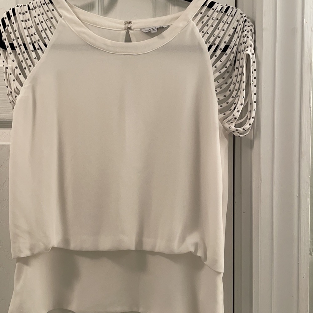 Naked Zebra blouse Medium